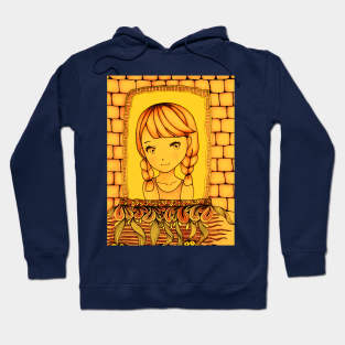 Girl at the window Hoodie